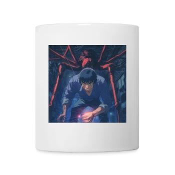 80s anime teen calming high quality fashion print - Mug - white - Front
