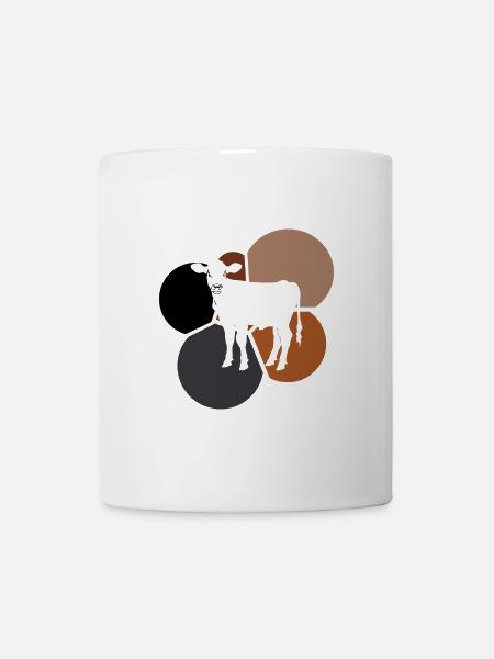 Vegan Speise - Tasse - Weiß