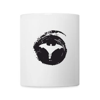 Accident de base jump en wingsuit - Mug blanc - blanc - Devant
