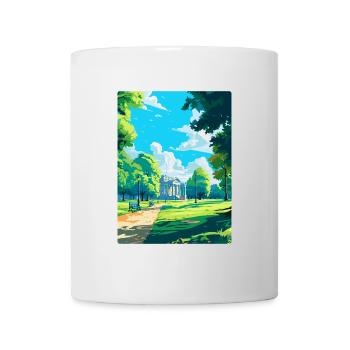 Hyde Park London England Uk Travel Poster Souvenir - Mug - white - Front