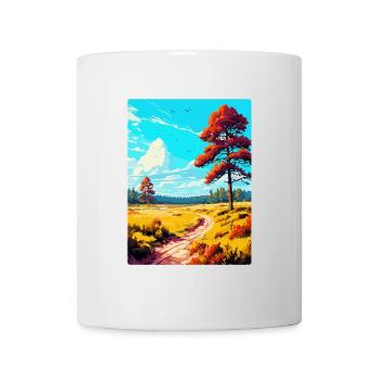 Cannock Chase Affiche de voyage vintage Souvenir WPA - Mug blanc - blanc - Devant