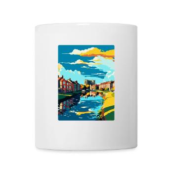 Newark On Trent England Uk Travel Poster Souvenir - Mug - white - Front