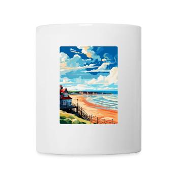 Saltburn By The Sea England Uk Travel Poster WPA - Mug - white - Front