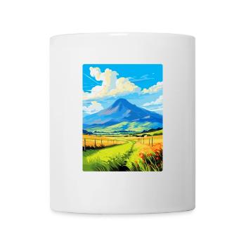 Mourne Mountains Vintage Travel Poster Souvenir - Mug - white - Front