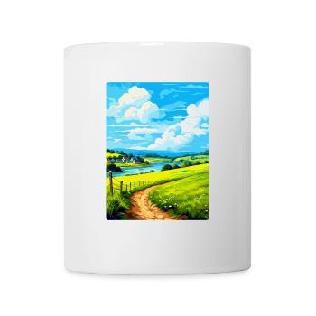 Lerryn Cornwall England Uk Travel Poster Souvenir - Mug - white - Front