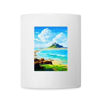 Marazion Cornwall England Uk Travel Poster WPA - Mug - white - Front