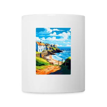 Gorran Haven England Uk Travel Poster Souvenir WPA - Mug - white - Front