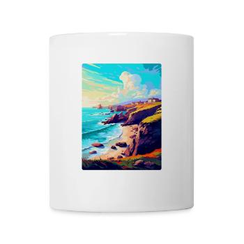 Lizard Point England Uk Travel Poster Souvenir WPA - Mug - white - Front