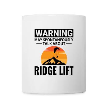 Parapente Pilote Parapente Thermiques Ridge Lift - Mug blanc - blanc - Devant