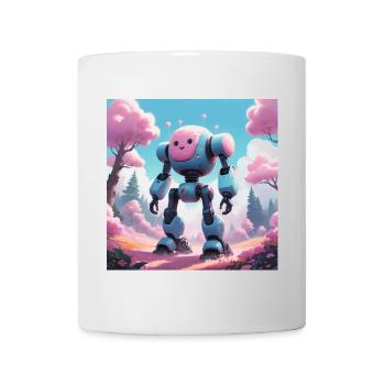 Robot - Mug blanc - blanc - Devant