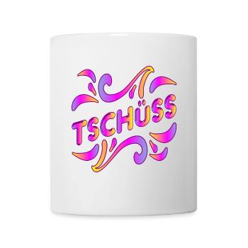 ABSCHIED TSCHÜSS - Tasse - Weiß - Vorne