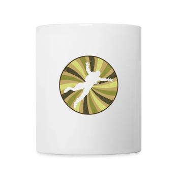 Skydiving Adrenaline Flying - Mug - white - Front