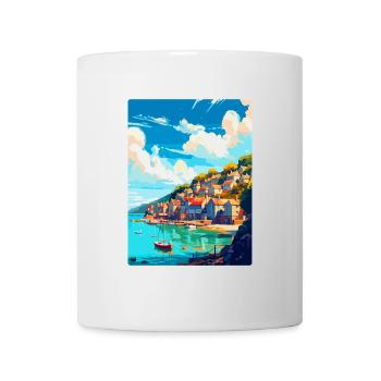 Looe England Uk Vintage Reise Poster Souvenir WPA - Tasse - Weiß - Vorne