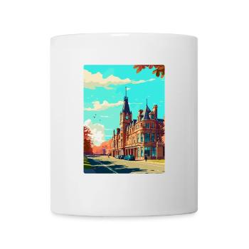 Harrogate Angleterre Royaume-Uni Affiche de voyage Souvenir WPA - Mug blanc - blanc - Devant