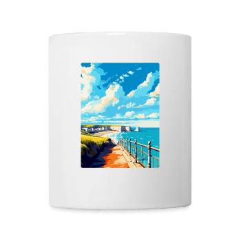 Eastbourne Sussex Vintage Travel Poster Souvenir - Mug - white - Front