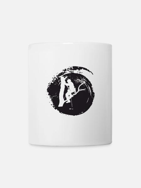 Ausruestung Kletterer - Tasse - Weiß