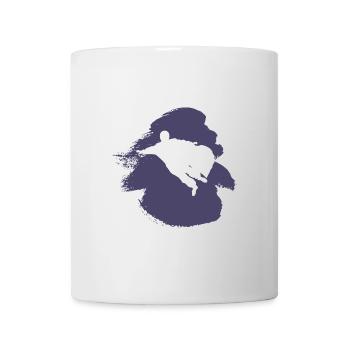 Cascadeur volant en wingsuit - Mug blanc - blanc - Devant