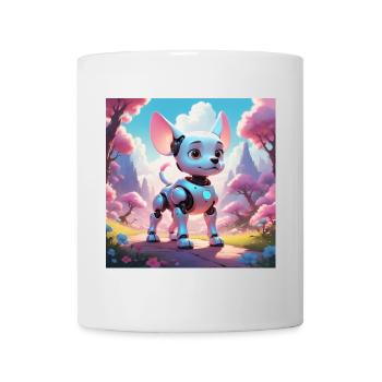 Robodog - Mug blanc - blanc - Devant