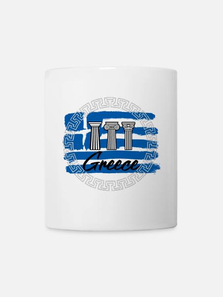 Grèce - Mug blanc - blanc