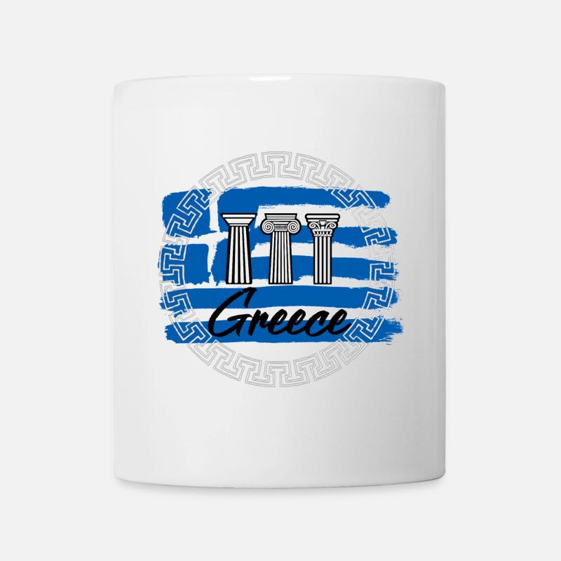 Grèce - Mug blanc - blanc