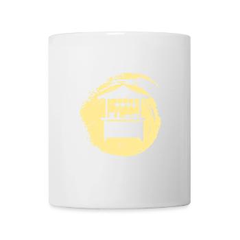 Restauration rapide, Burger, Plats à emporter - Mug blanc - blanc - Devant