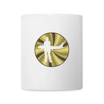 Flugbegleiter Flug - Tasse - Weiß - Vorne