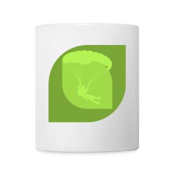 Skydiving Paragliding Air - Mug - white - Front