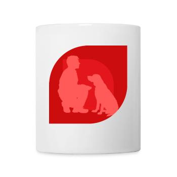 Hundetrainer Hundetraining - Tasse - Weiß - Vorne