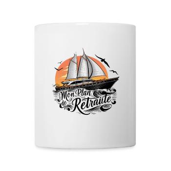 My Sailing Boat Retirement Plan Gift - Mug - white - Front