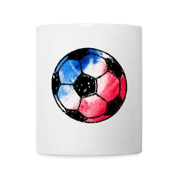 Football France - bleu blanc rouge - Mug blanc - blanc - Devant
