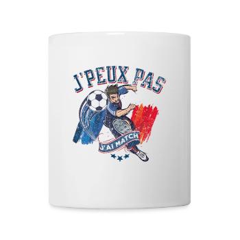 Ich kann nicht, ich habe Match 1 - Tasse - Weiß - Vorne