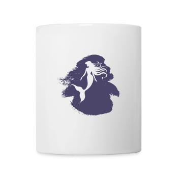 Sirène Lamantin Neptune - Mug blanc - blanc - Devant