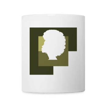 Soul Groove Afro - Tasse - Weiß - Vorne