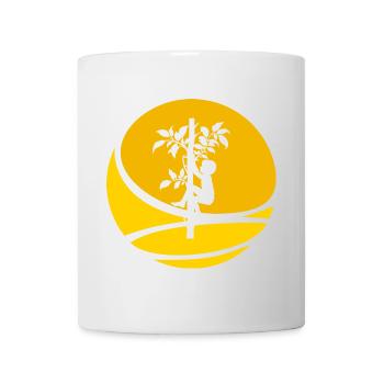 Climbing Monkey Climbing Crampons - Mug blanc - blanc - Devant