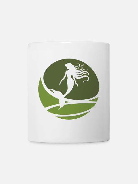 Fabelwesen Flosse Marina - Tasse - Weiß
