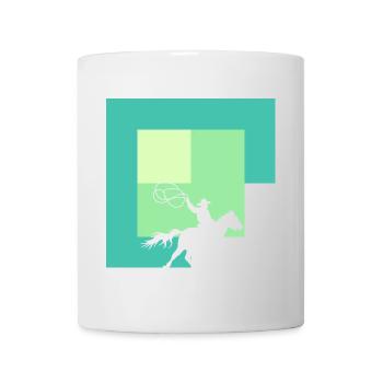 Cowboy Saddle Sheriff - Mug - white - Front