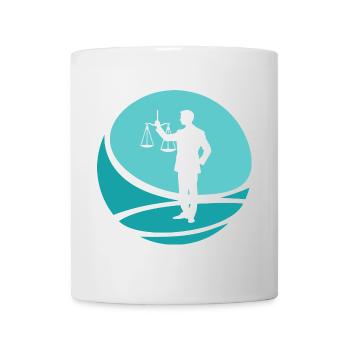 Gericht Versicherung Absatz - Tasse - Weiß - Vorne