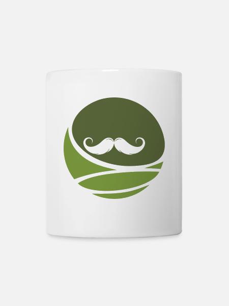 Schnurrbart Sir Baertig - Tasse - Weiß