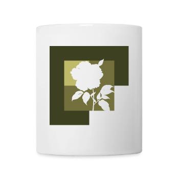 Floristik Gießkanne - Tasse - Weiß - Vorne