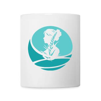 Droits des animaux végétaliens - Mug blanc - blanc - Devant