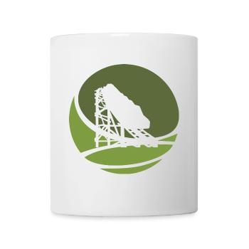 Chapiteau de montagnes russes - Mug blanc - blanc - Devant