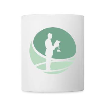 Anwalt Gericht - Tasse - Weiß - Vorne