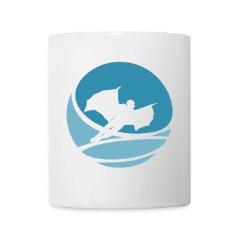 Accident de wingsuit - Mug blanc - blanc - Devant