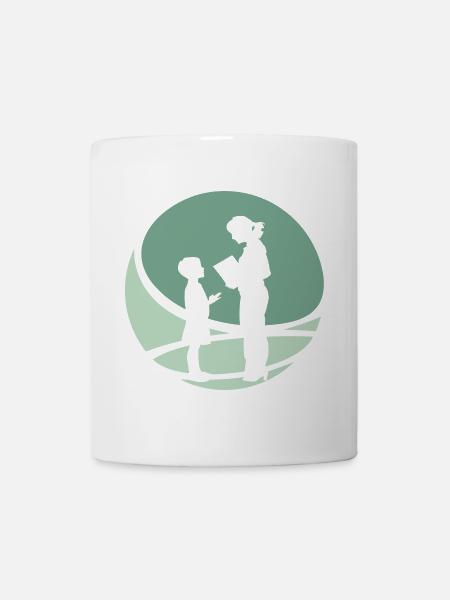 Grundschule Abi - Tasse - Weiß