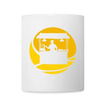 Food truck burger delicious - Mug - white - Front