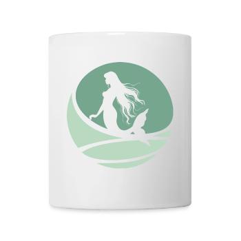 Meerjungfrau Aquarium Marina - Tasse - Weiß - Vorne
