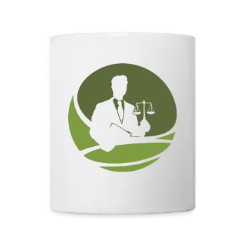 Gericht Behandlung Versicherung - Tasse - Weiß - Vorne