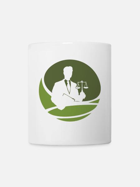 Gericht Behandlung Versicherung - Tasse - Weiß