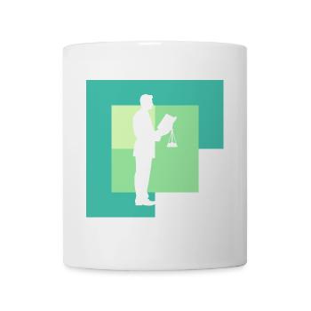 Law Paragraph - Mug - white - Front
