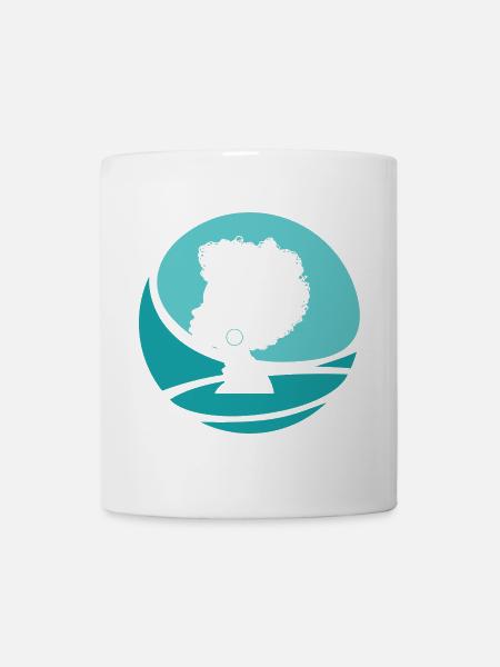 Soul 70s Afro - Tasse - Weiß